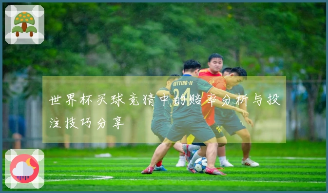 世界杯买球竞猜中的赔率分析与投注技巧分享
